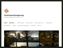 Tablet Screenshot of cinemaexchange.org